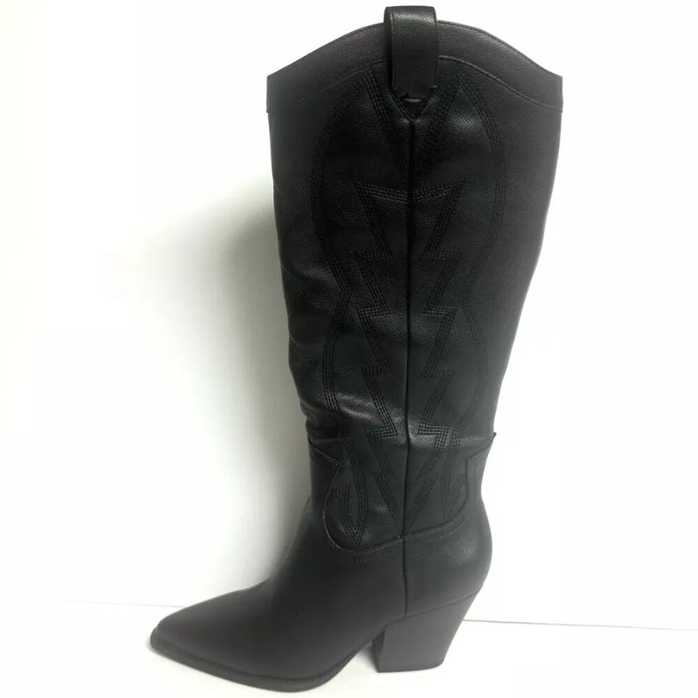 Mix No.6 Womens Leelah Western Boot Black Size 7 M